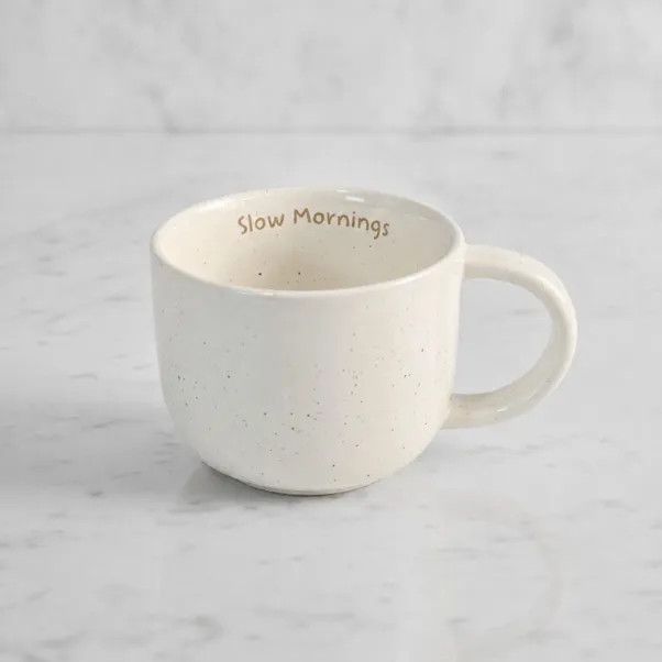 Slow Mornings Mug | Dunelm