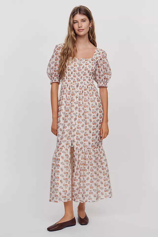 Peregrine 100% Cotton Midi Dress | Anthropologie (US)