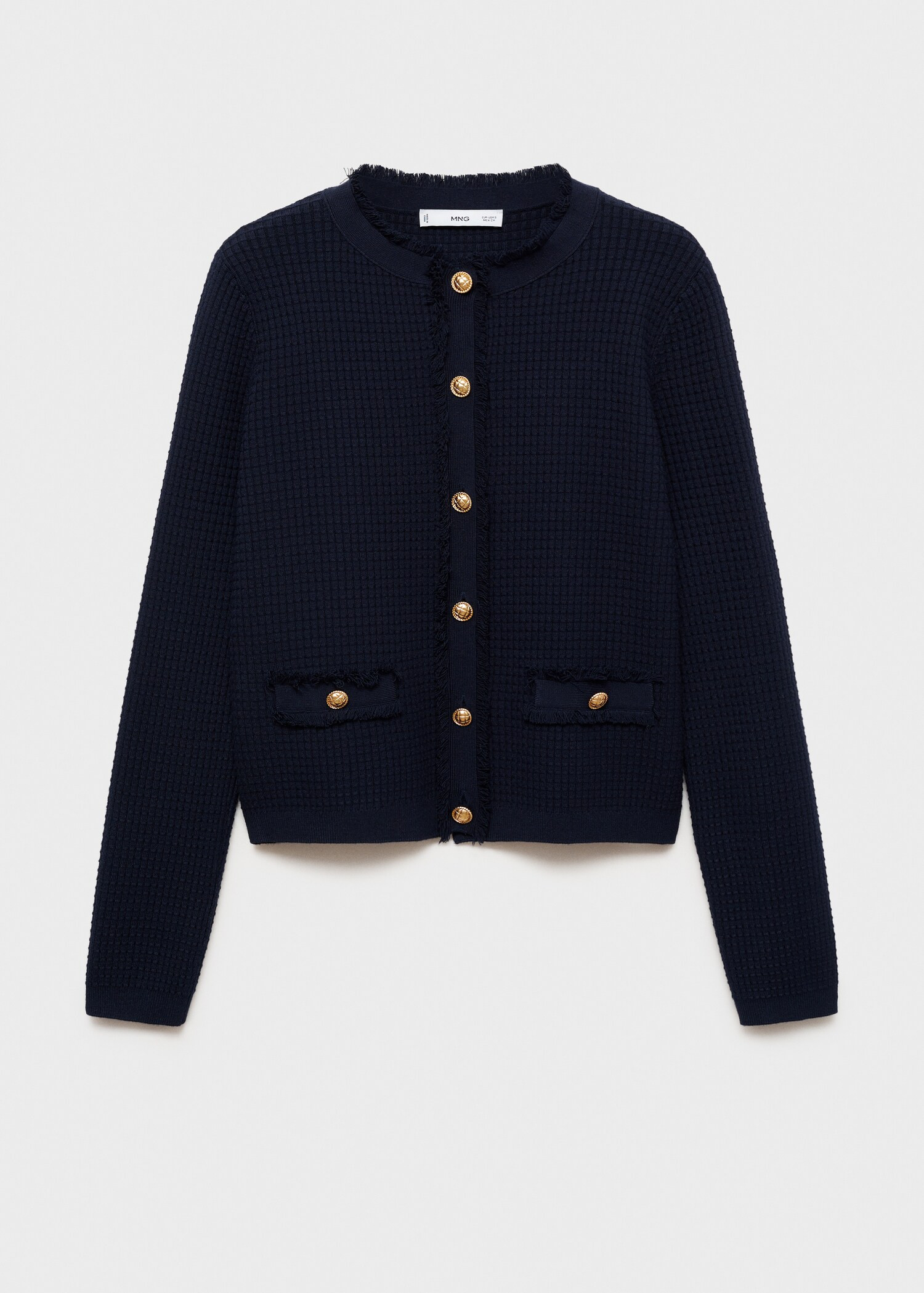 Strickjacke mit Knöpfen - Damen | MANGO Österreich | Mango EU