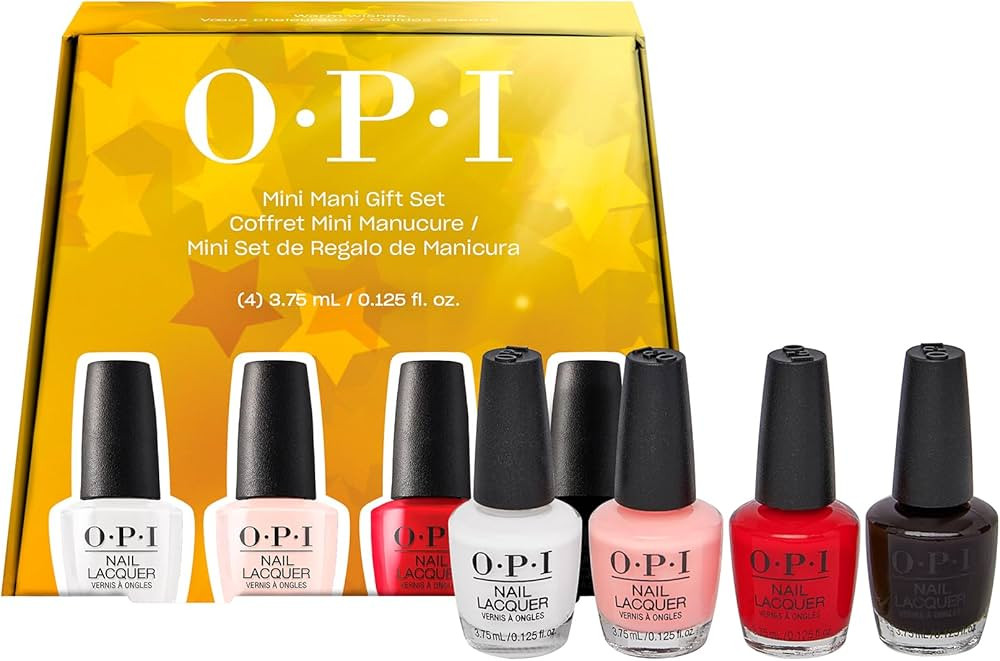 OPI Nail Lacquer Gift Sets | Opaque Crème Metallic Shimmer Nail Polish Value Pack | Wicked Limit... | Amazon (US)