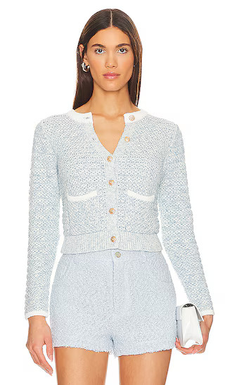 Sol Cardi in Blue | Revolve Clothing (Global)
