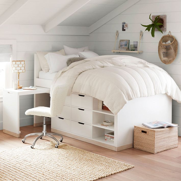 Rhys Full Captain's Bed | Pottery Barn Teen