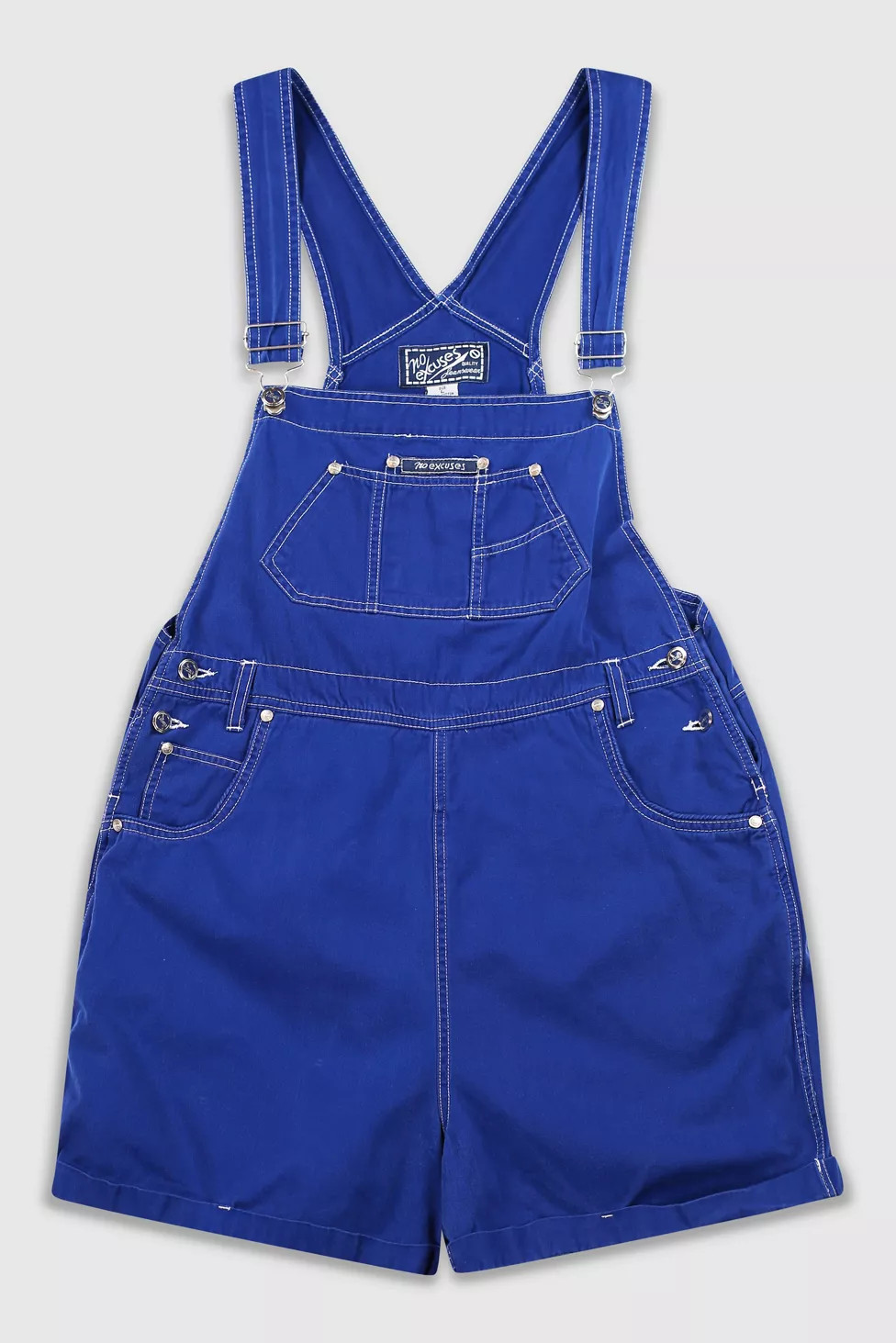 Vintage 90’s Bright Blue Overall Shorts | Urban Outfitters (US and RoW)