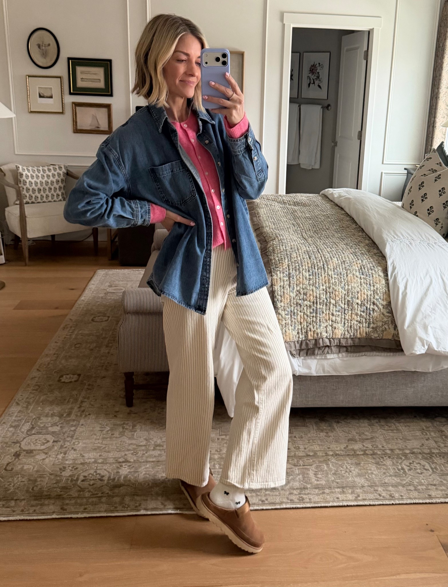 Loving this pink cardigan! Perfect for Valentine’s Day! 

#LTKootd #LTKFindsUnder100 #LTKSaleAlert