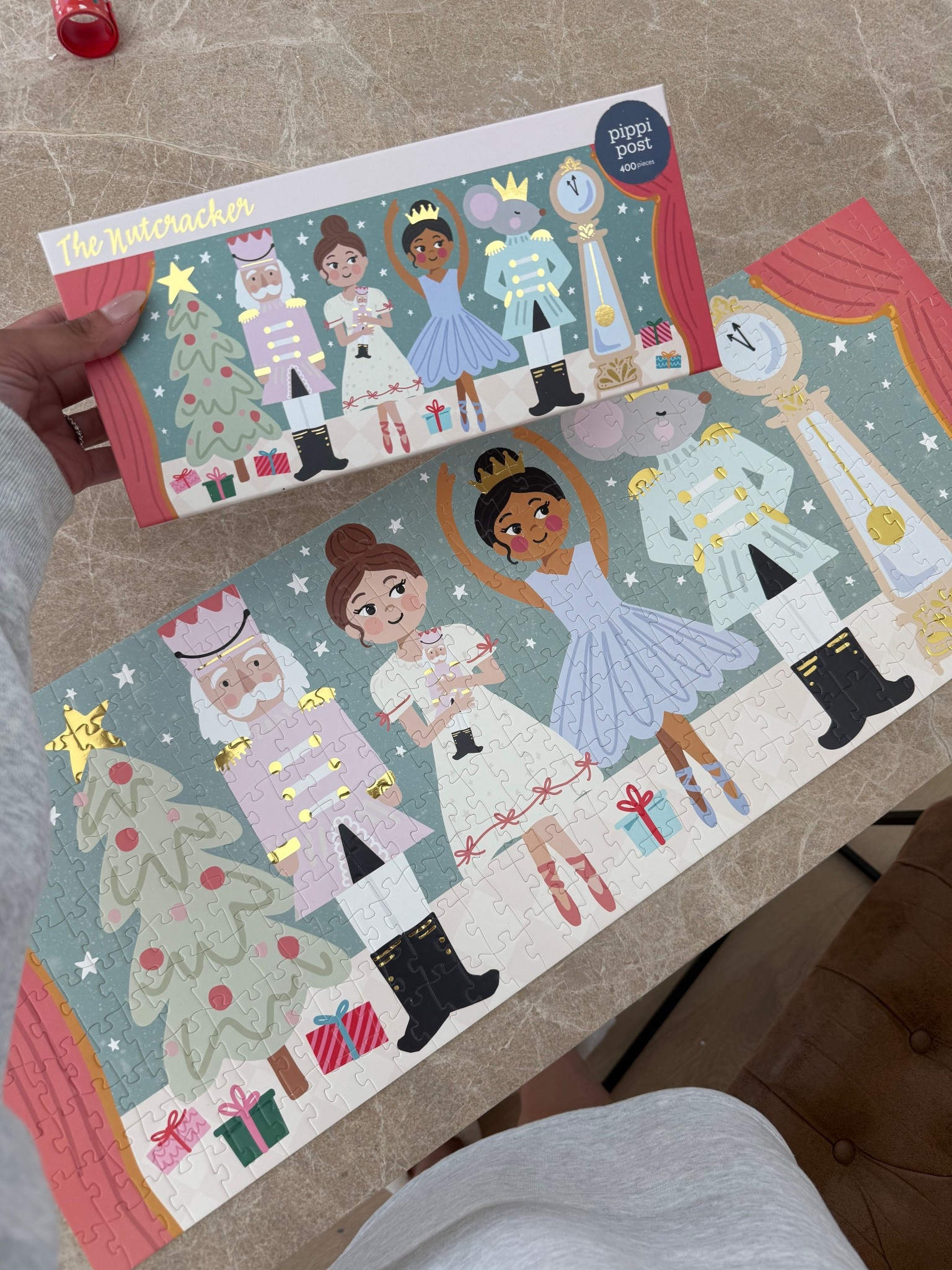 Finished this cute little Christmas puzzle today! 💕

#LTKHome #LTKmomlife #LTKHoliday