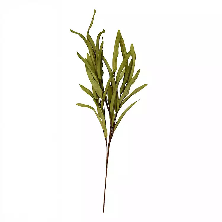 Dark Green Foam Leaves Stem | Kirklands