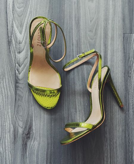 New spring heels 💚💚 lime green is a trending color this spring, but maybe it’s not a color that you want to wear in an entire outfit. No problem! Try incorporating it into your accessories like shoes, jewelry, or bags! 

#LTKSeasonal #LTKFind #LTKstyletip
