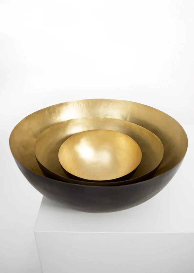 Hand Hammered Brass Bowl | Etsy (US)