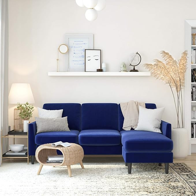 Amazon.com: Mr. Kate Winston Sofa Sectional, Blue Velvet : Everything Else | Amazon (US)