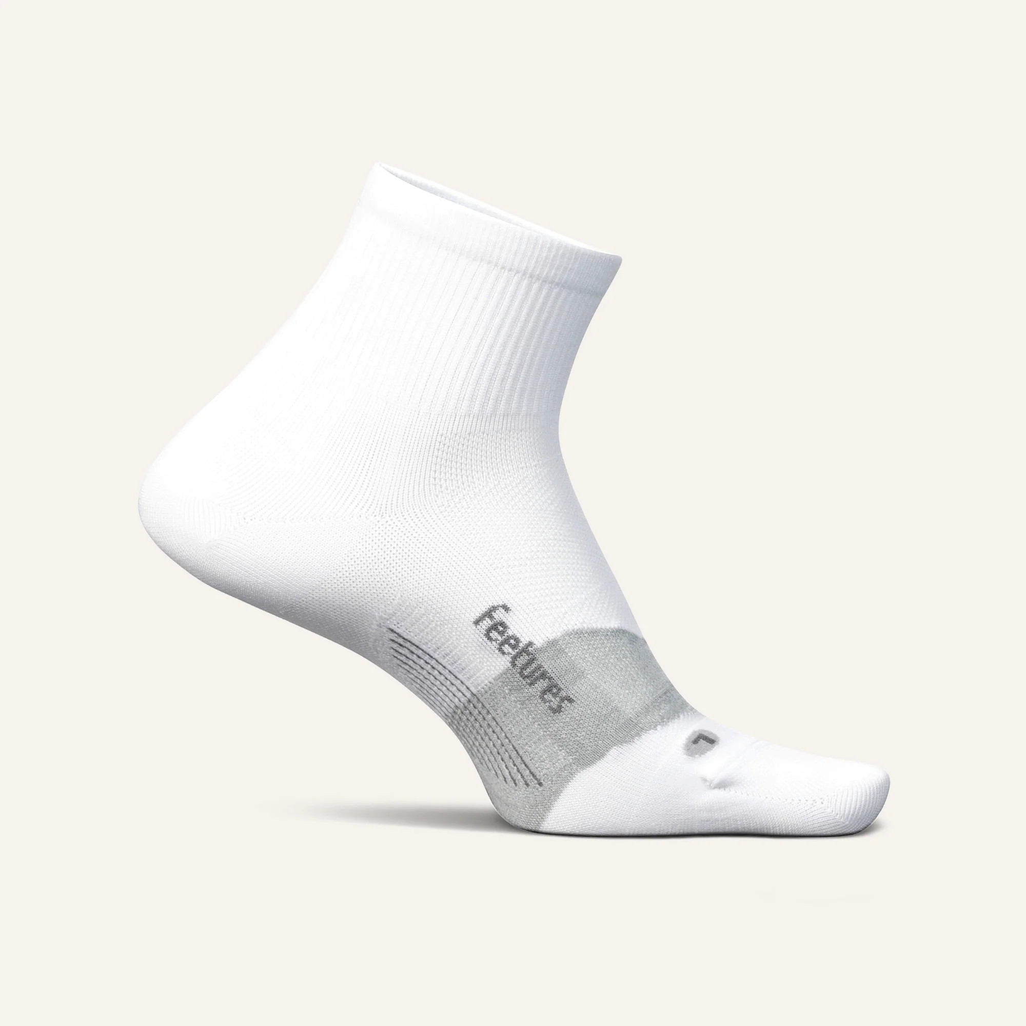 Elite Ultra Light Quarter White / LARGE | Feetures
