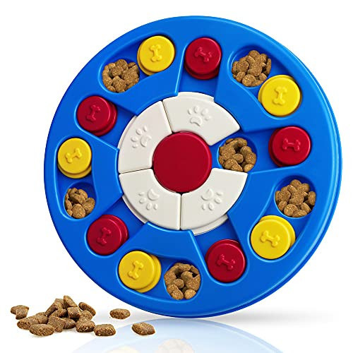 Joansan Dog Puzzle Toy, Interactive Dog Game, Mentally Stimulating Treat Dispenser for Large Dogs, Food Grade Material, Sequential Skills, Portable | Amazon (US)