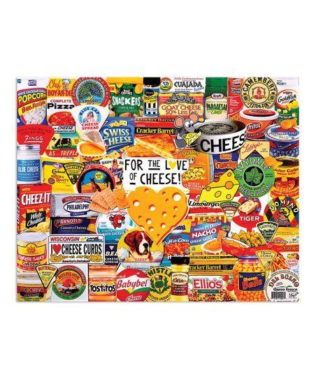 I Love Cheese 1000-Piece Puzzle | Zulily