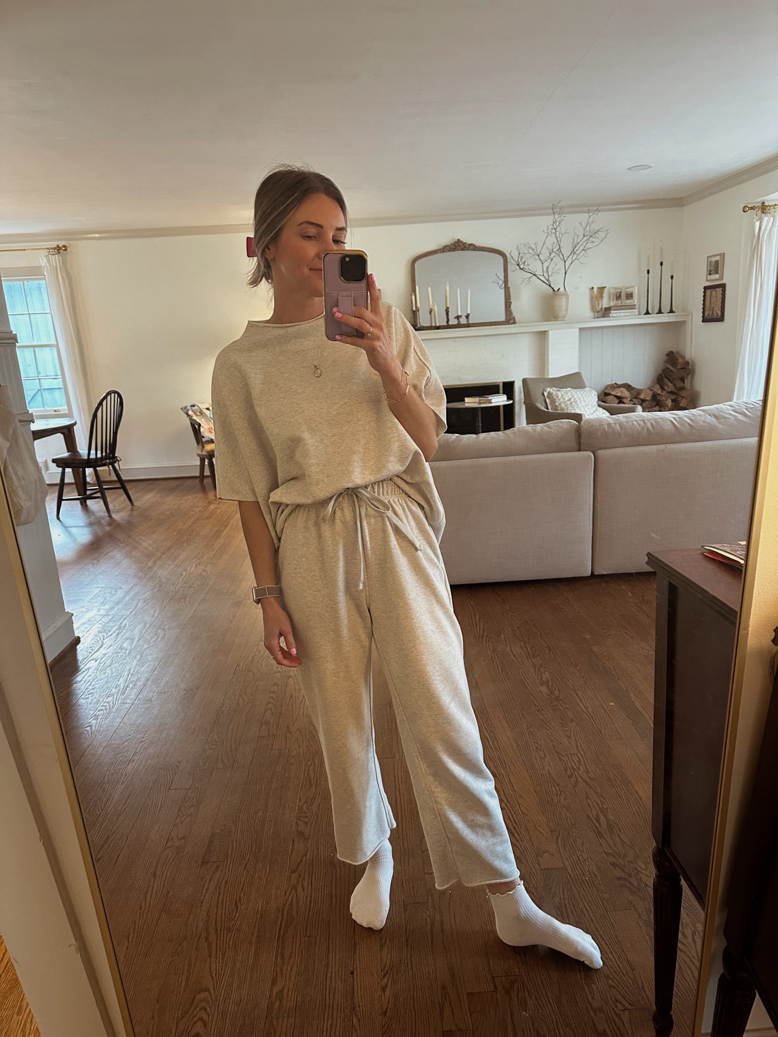 This neckline though 🫶🏽 I ordered a small, but think I might return for XS just fyi. 