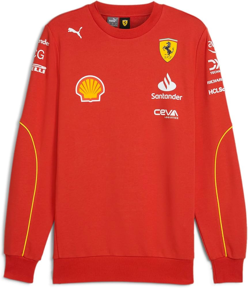 PUMA Scuderia Ferrari Men's 2024 Team Sweater | Amazon (US)