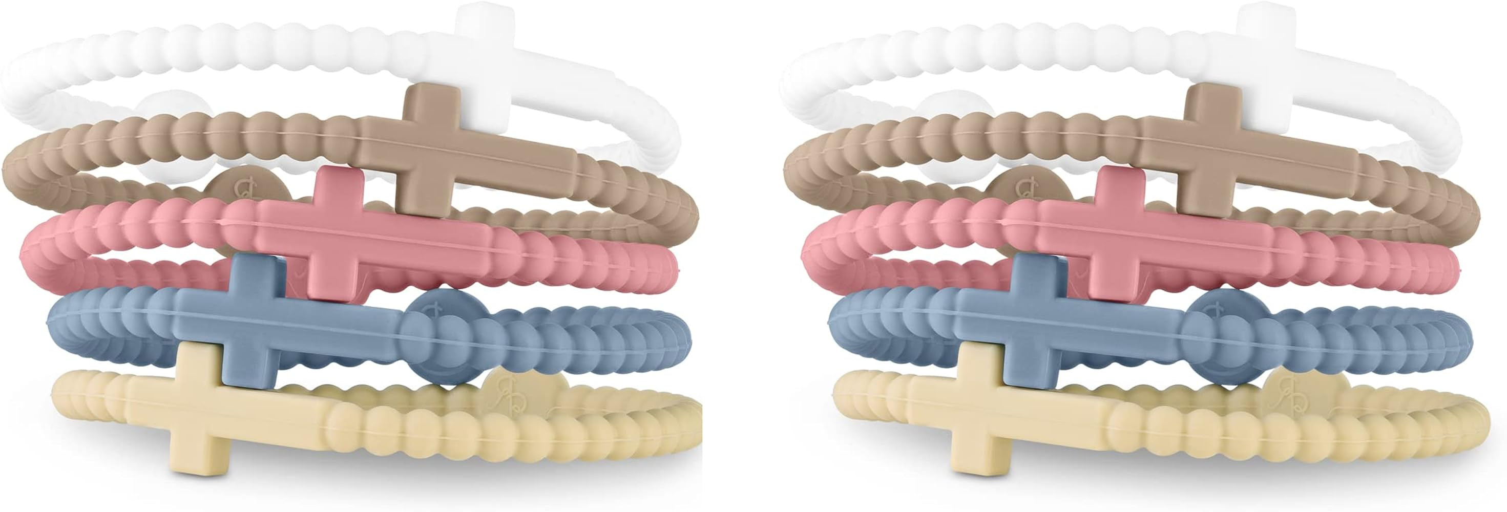 Ryan & Rose Jesus Bracelets - Cross Silicone Bracelet | Amazon (US)