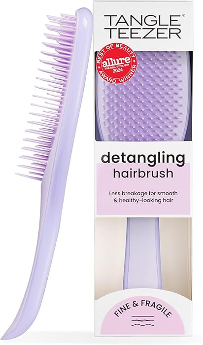 Tangle Teezer Fine & Fragile Ultimate Detangler Brush, Dry & Wet Hair Brush to Detangle & Reduce ... | Amazon (US)