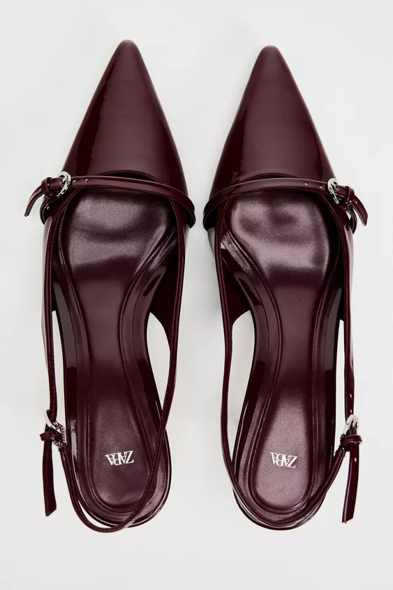 SCARPE SLINGBACK CON FIBBIA | Zara IT