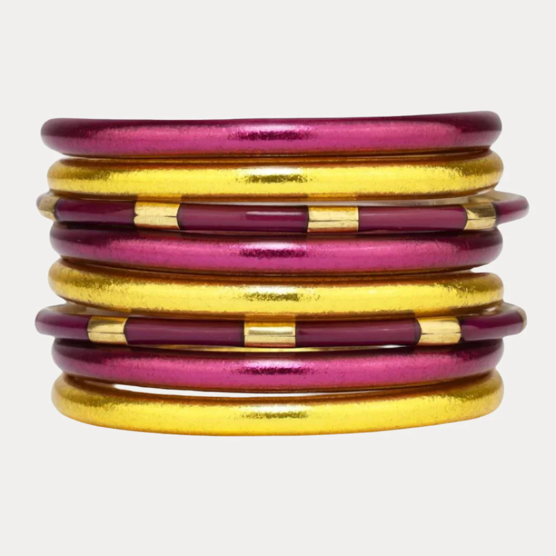 Purple/Gold Stack | BuDhaGirl