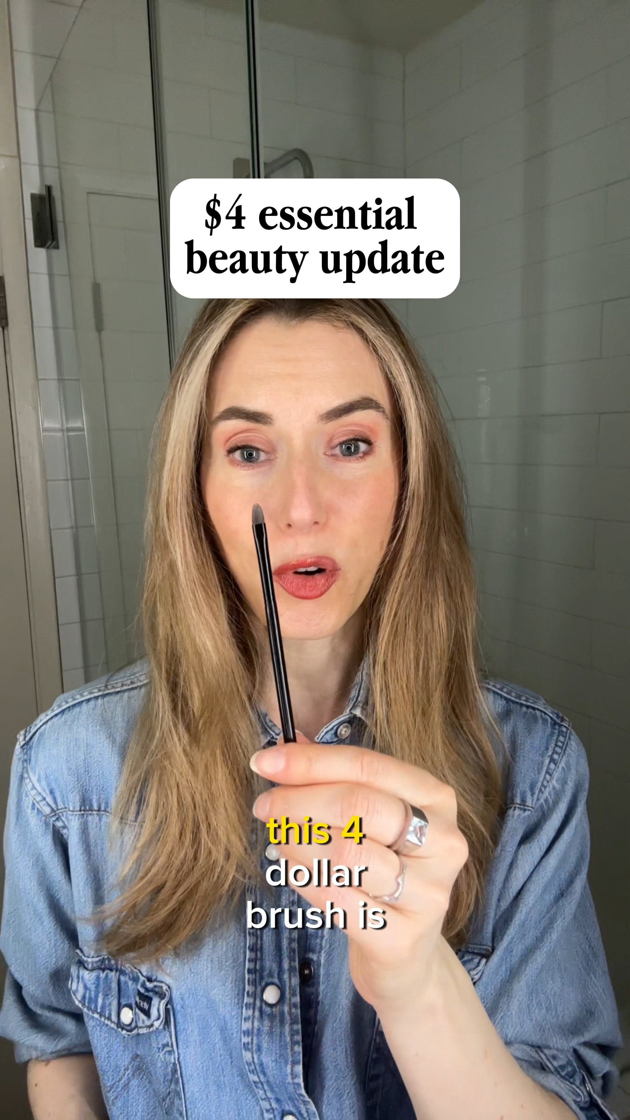 I’m always scandalized by makeup tutorials saying to apply concealer in triangles under the eye. The doe foot applicator ends up glopping too much product on the face even when it’s dotted on.  

I use a $4 lip brush from the drug store; now amazon sells two for $5. 

I love the Givenchy Prisme Libre concealer for under the eye and for spots - ample coverage but still looks natural. Especially using this technique  

#LTKVideo #LTKbeauty #LTKfindsunder50