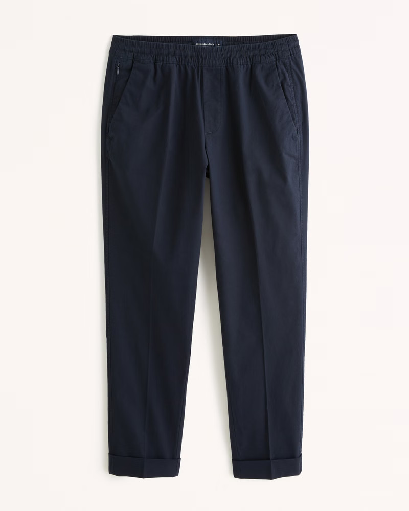 Cotton-Blend Pull-On Pant | Abercrombie & Fitch (US)