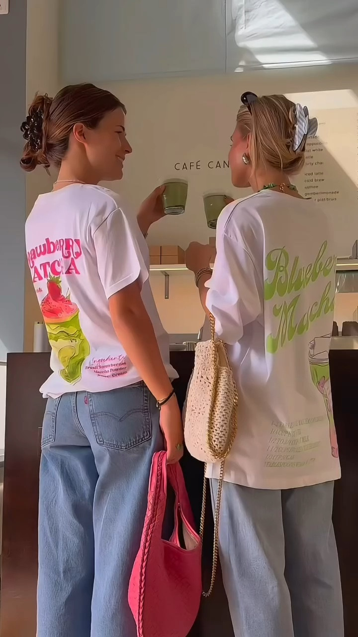 Matcha dates >> Tag that matcha friend 🍓✨🍓✨