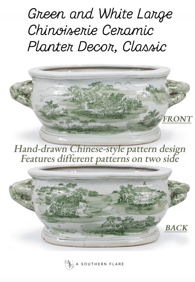 ceramic planters are perfect for adding some vintage charm to your home. #HomeDecor #AmazonFinds/ Home Accessories