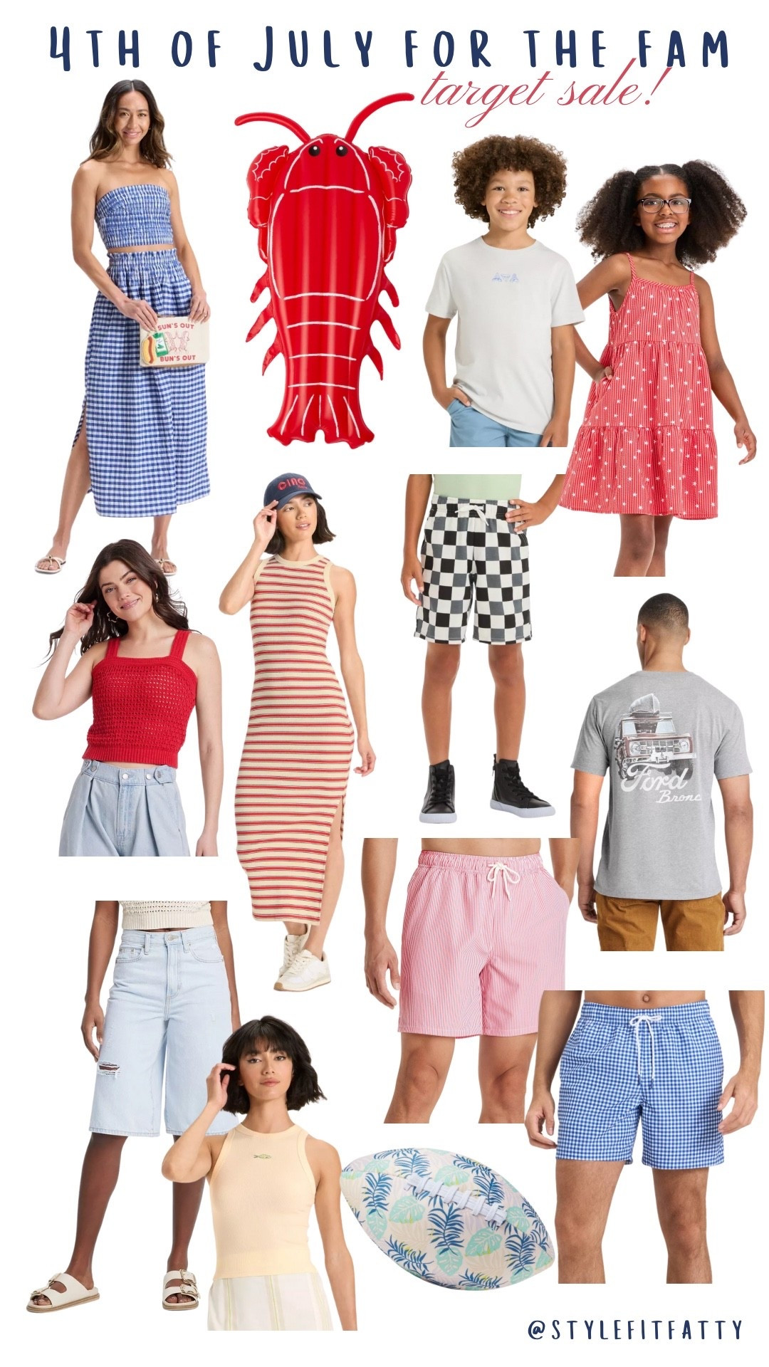 4th of July for the whole family! So much on sale from Target! #4thofjuly #targetstyle #target

#LTKSeasonal #LTKFamily #LTKSaleAlert