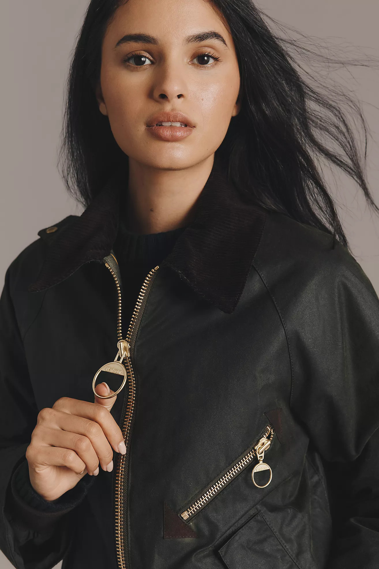 Barbour Arlene Waxed Cotton Jacket | Anthropologie (US)