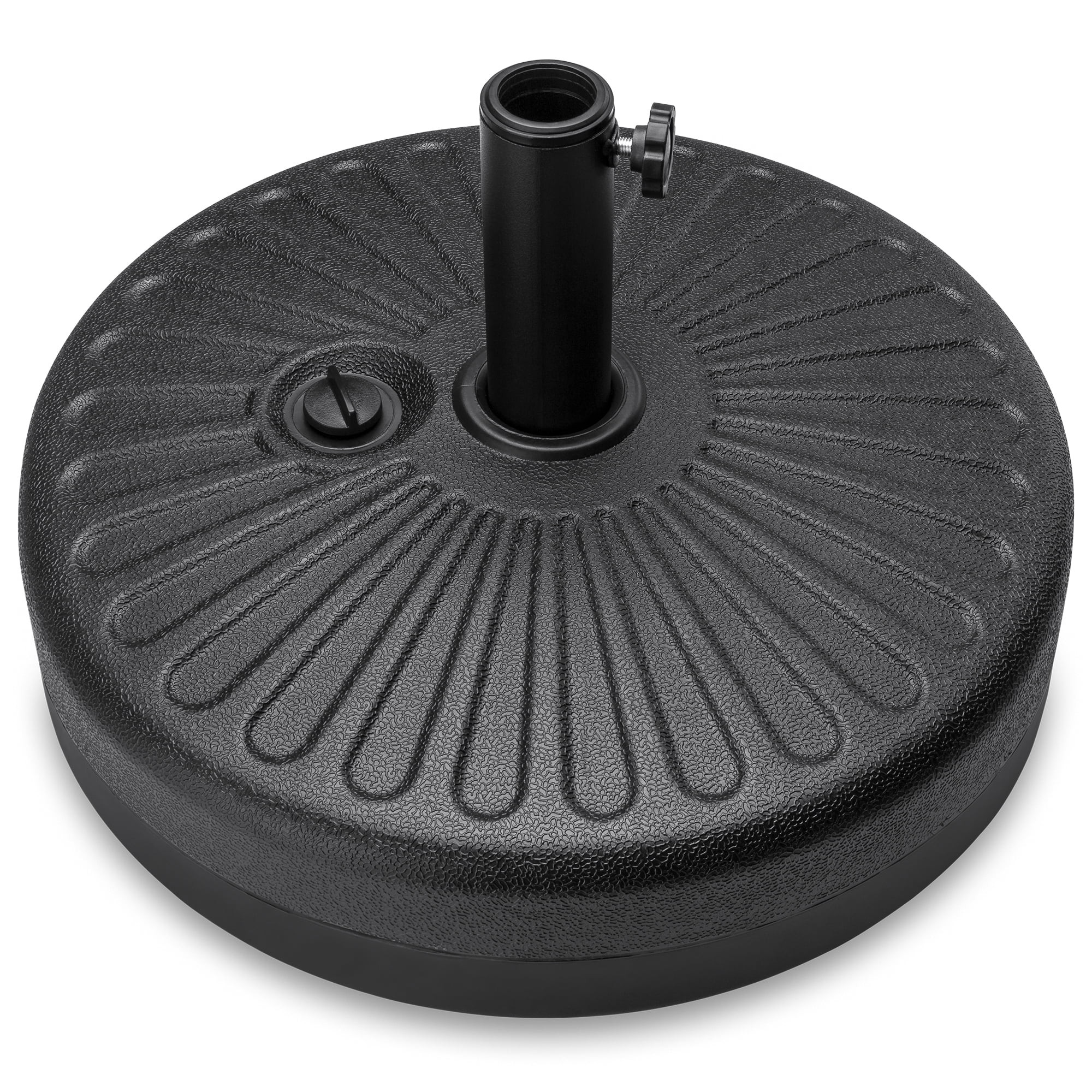 Best Choice Products Fillable Plastic Patio Umbrella Base Stand, Pole Holder w/ Adjustment Knob, ... | Walmart (US)