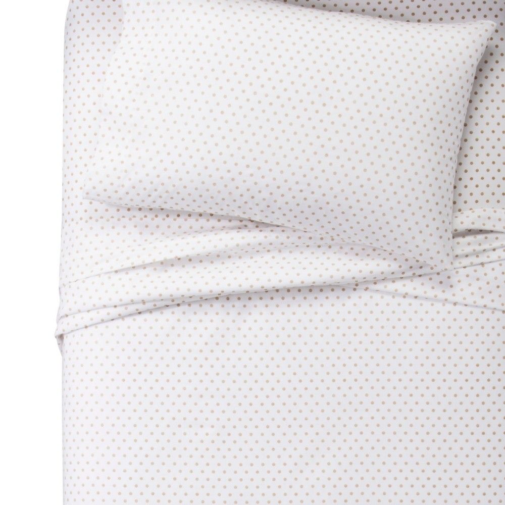 Full Metallic Dots 100% Cotton Sheet Set - Pillowfort | Target