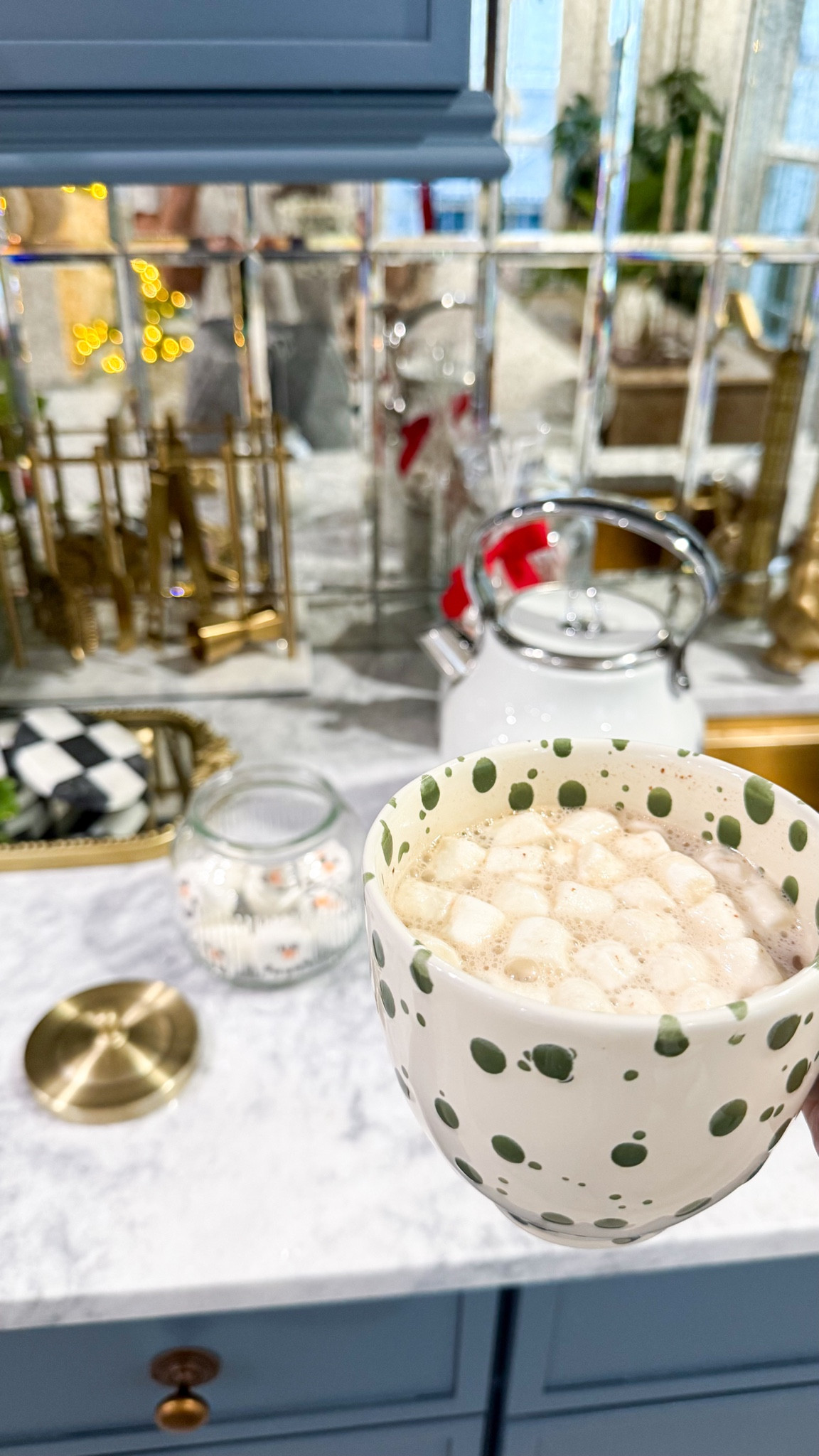 Nothing better than a hot chocolate bar ✨

I have Williams Sonoma mixed out for single cups, but when I make it for a crowd I do it in a crockpot!

1/4c semisweet chocolate chips to every 1 cup of coconut milk! Delish!


#LTKSeasonal #LTKHome #LTKHoliday