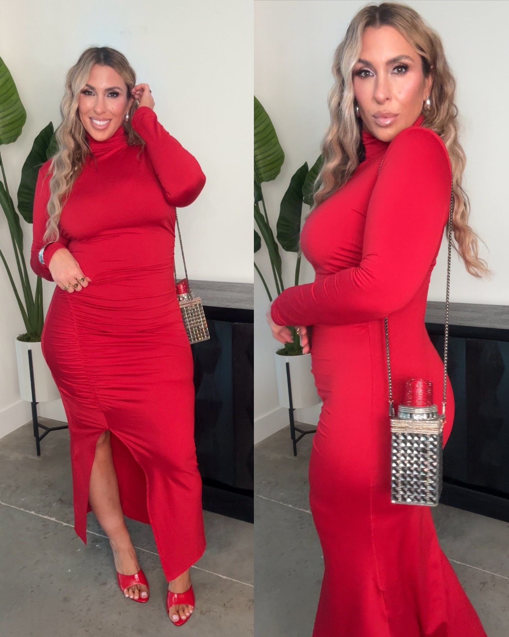 Galentine’s or Valentine‘s outfit inspo. 

red dress size L (very stretchy size down) 
Red mules by Jeffrey Campbell also linked an Amazon version
#LTKMidsize #LTKValentine

#LTKgrwm #LTKValentine #LTKOver40