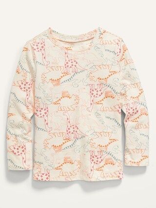 Unisex Long-Sleeve Printed Jersey T-Shirt for Toddler | Old Navy (US)