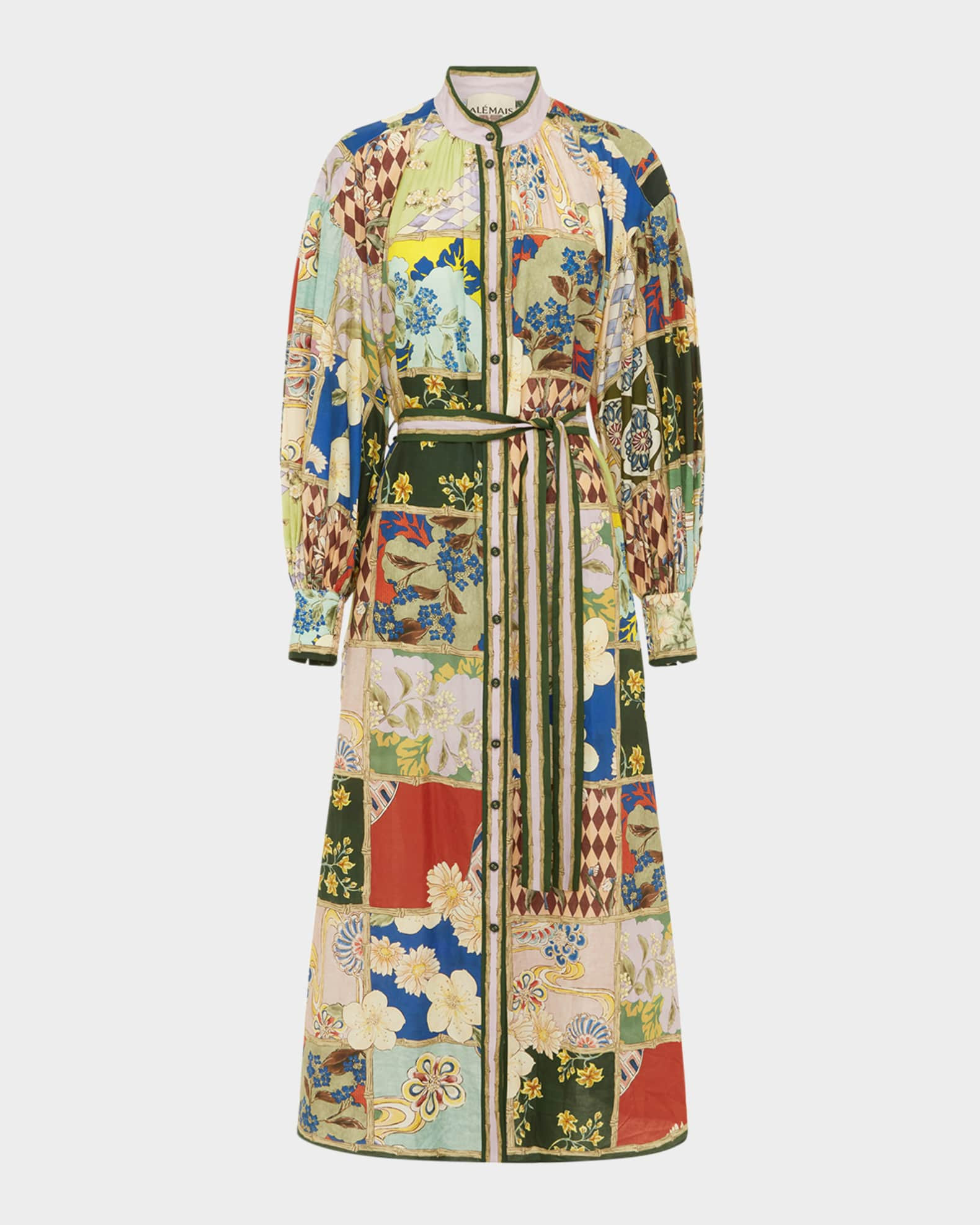 Bianca Belted Midi Shirtdress | Neiman Marcus