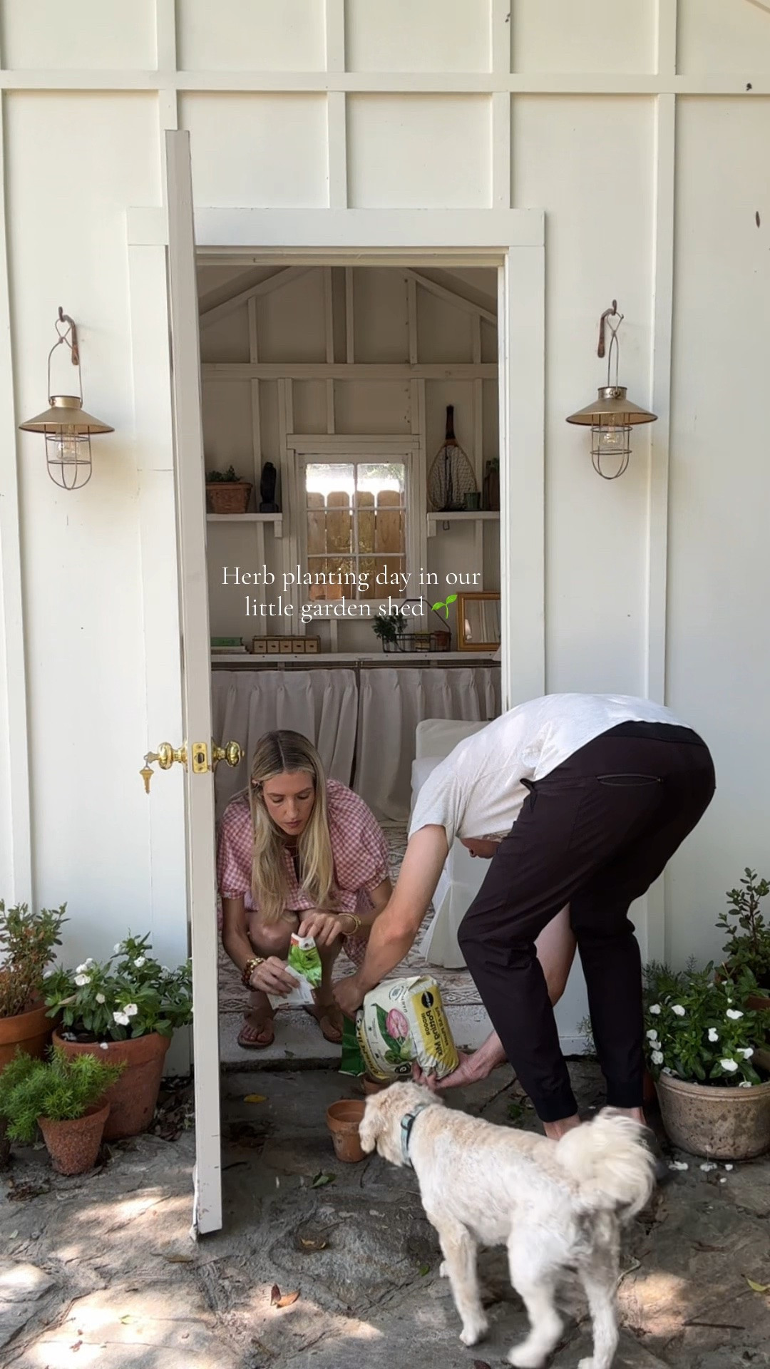 Herb planting day in the little cottage 🪴🌱

#LTKdayinmylife #LTKHome #LTKSeasonal