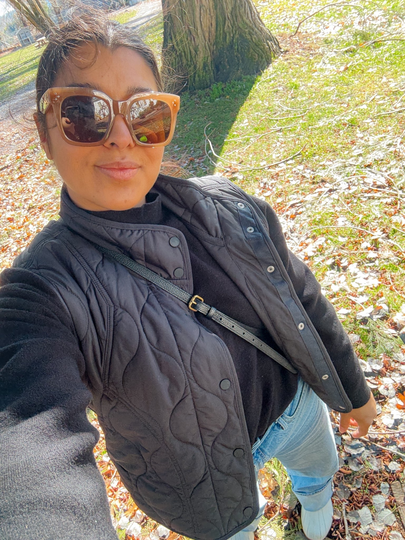 that perfect cool but warm in the sunshine weather. 