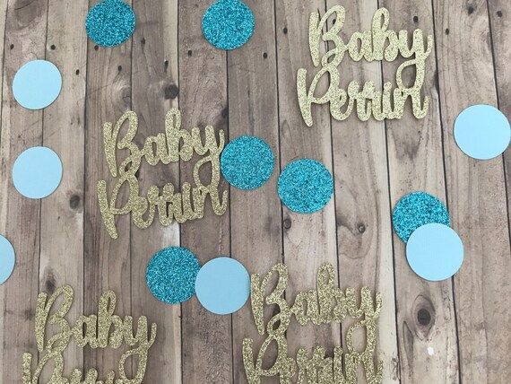 Boy Baby Shower Confetti Personalized Baby Shower Baby | Etsy | Etsy (US)