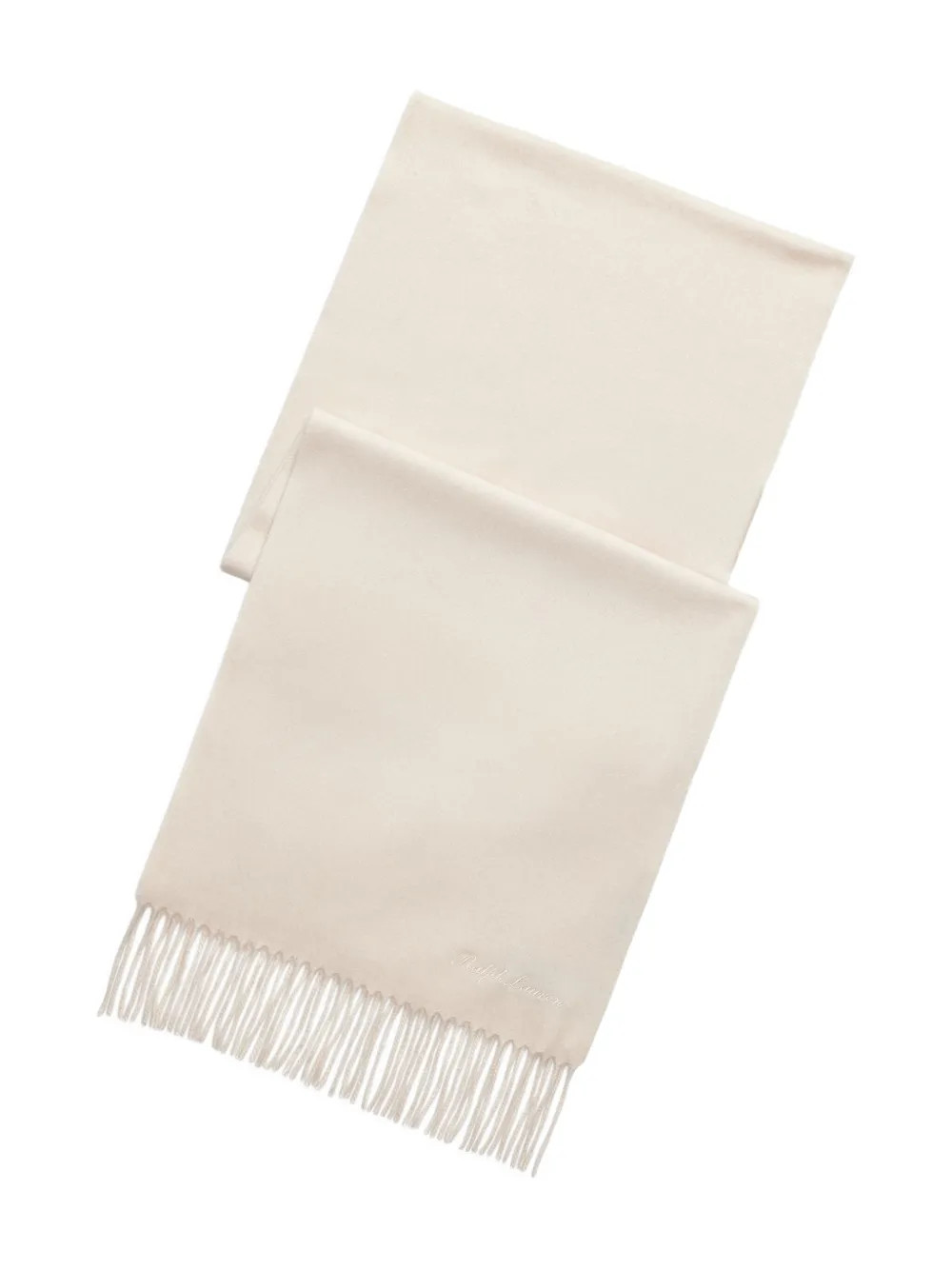 Ralph Lauren Purple Label Woven Cashmere Fringed Scarf | Neutrals | FARFETCH | Farfetch Global