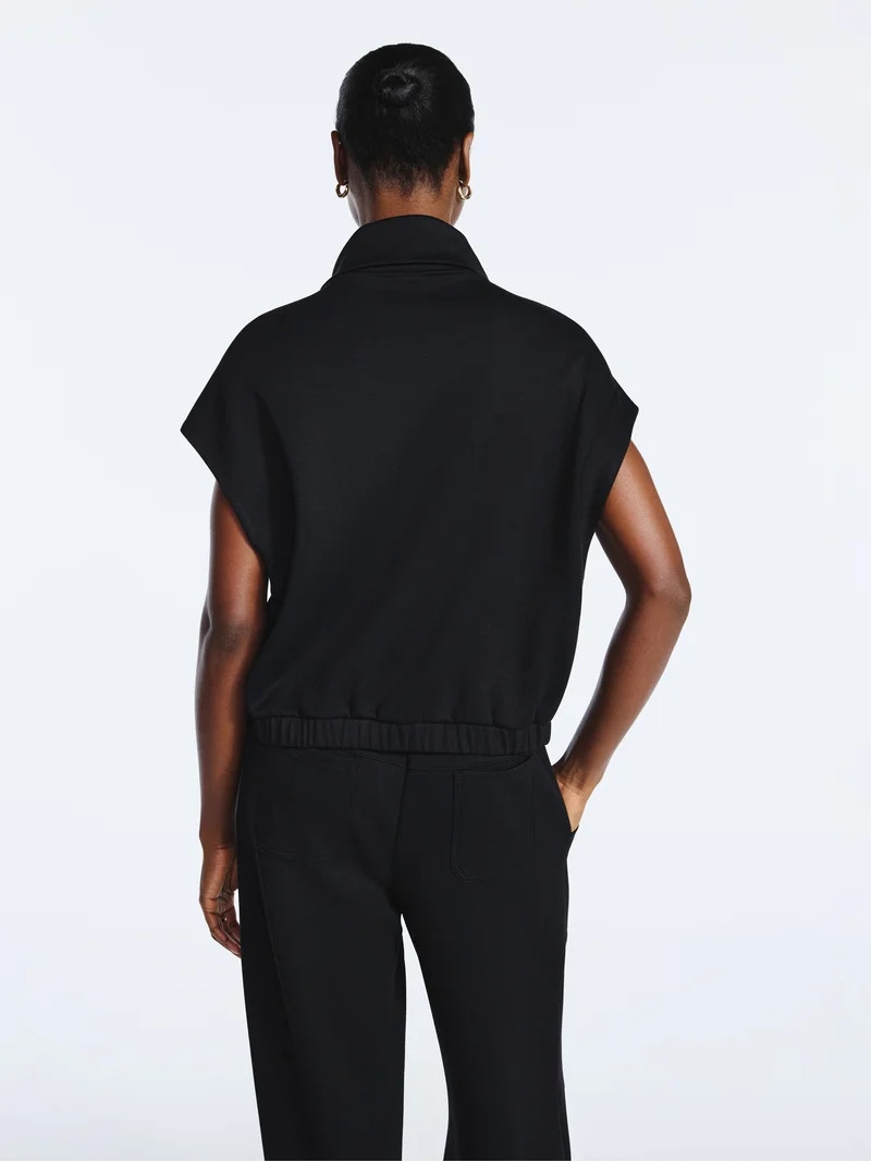 Scoop Women's and Women's Plus New Scubaknit Snap Vest, Sizes XS-4X - Walmart.com | Walmart (US)