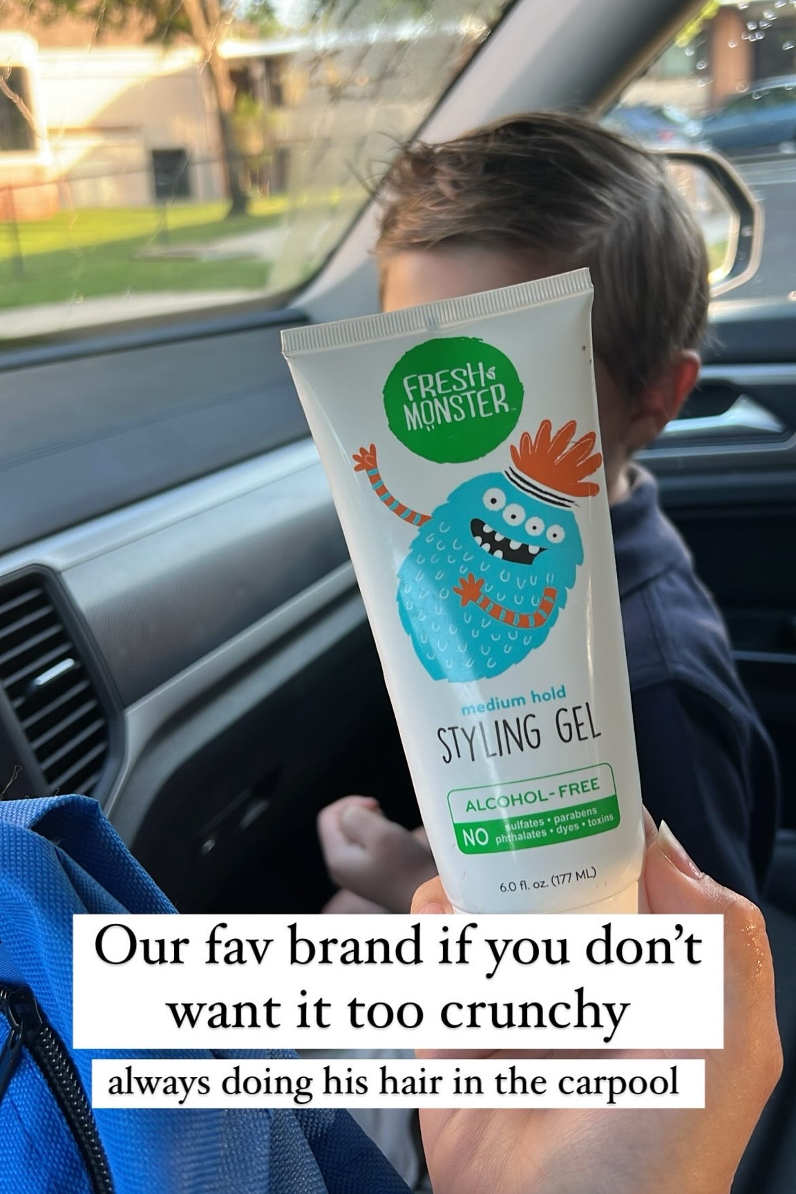 Our favorite for non crunchy!!


Kids hair products