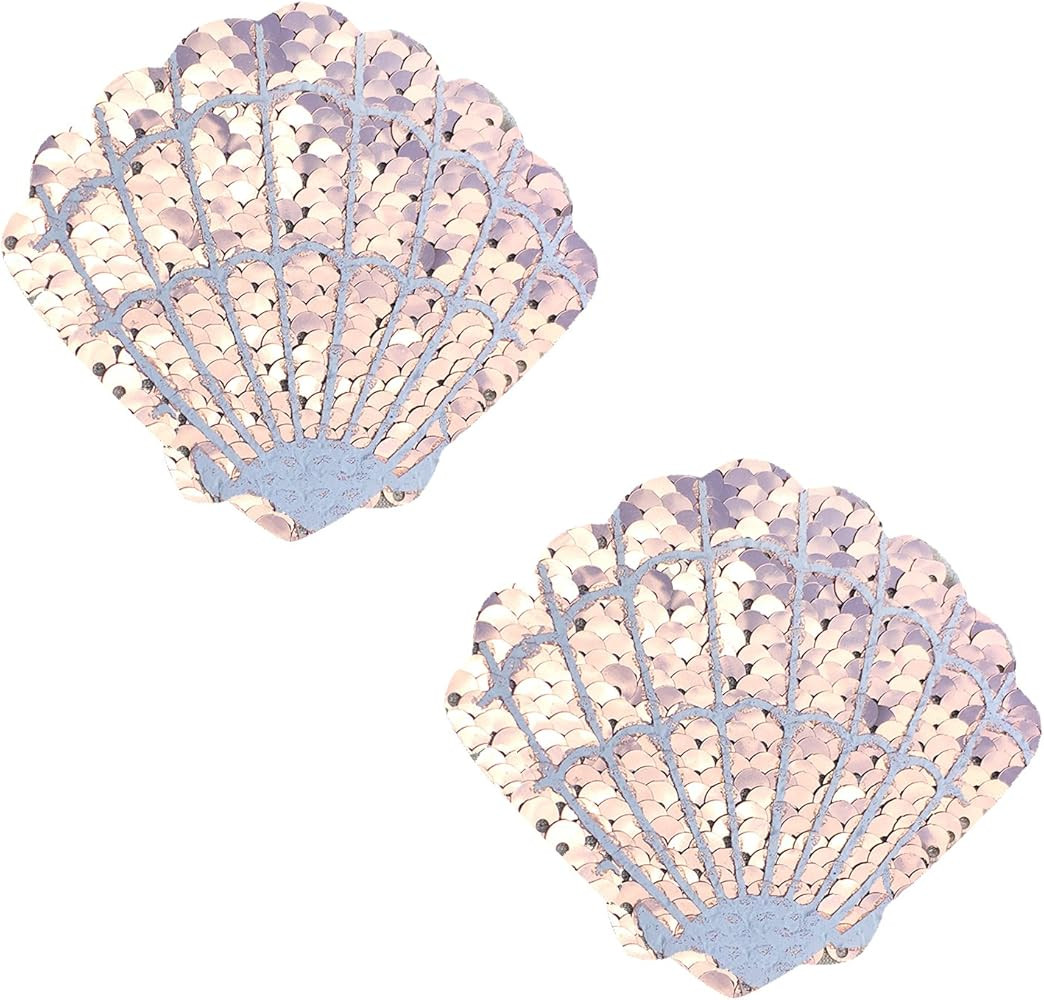 Neva Nude Under the Sea Nipztix Pasties Nipple Covers, Medical Grade Adhesive, Waterproof, Made i... | Amazon (US)