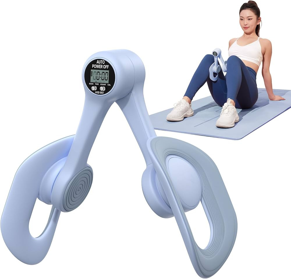 MERACH Thigh Trainer, Pelvic Floor Exercise Devices with Display Counter, Inner Thigh Exerciser f... | Amazon (US)