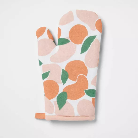 Cotton Printed Kitchen Oven Mitt - Room Essentials™ | Target