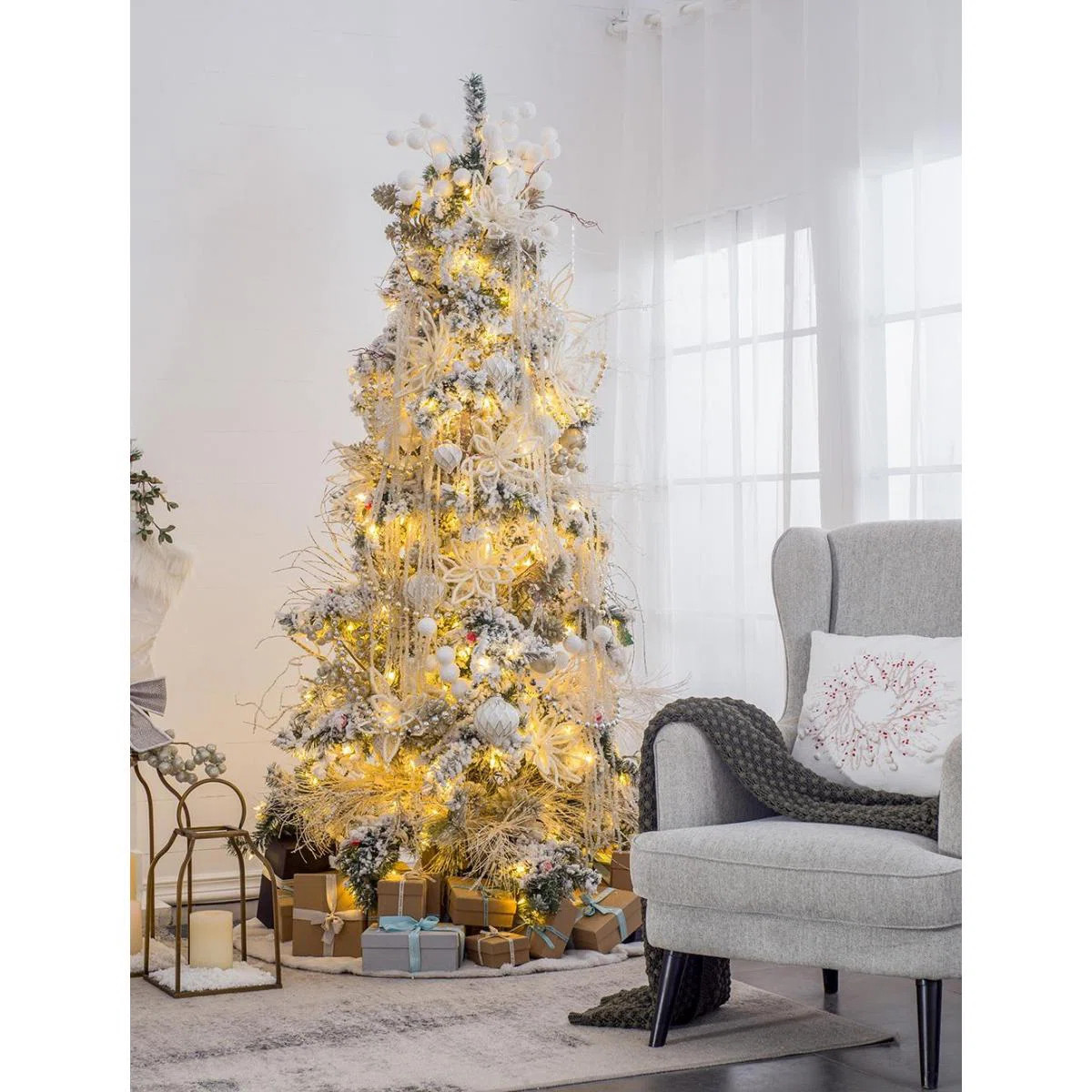 D3.8X4.2"H Christmas Ball Ornaments, Glass Decorative Hanging Ball Christmas Tree Ornaments For H... | Wayfair North America