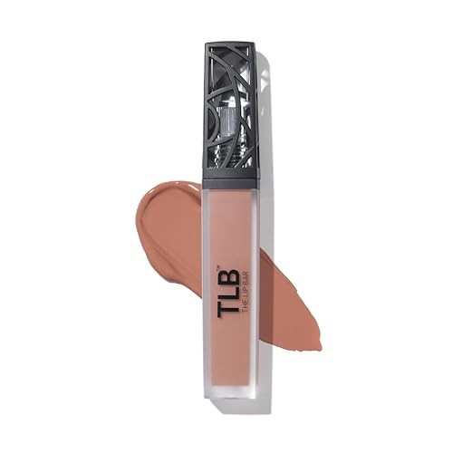 The Lip Bar - Nonstop Liquid Matte Lipstick, Commando (Peachy Nude) - High Pigment - Long Lasting - Jojoba Oil, Vitamin E - Vegan, Gluten Free, Cruelty Free - Makeup & Cosmetics - .24 fl oz | Amazon (US)