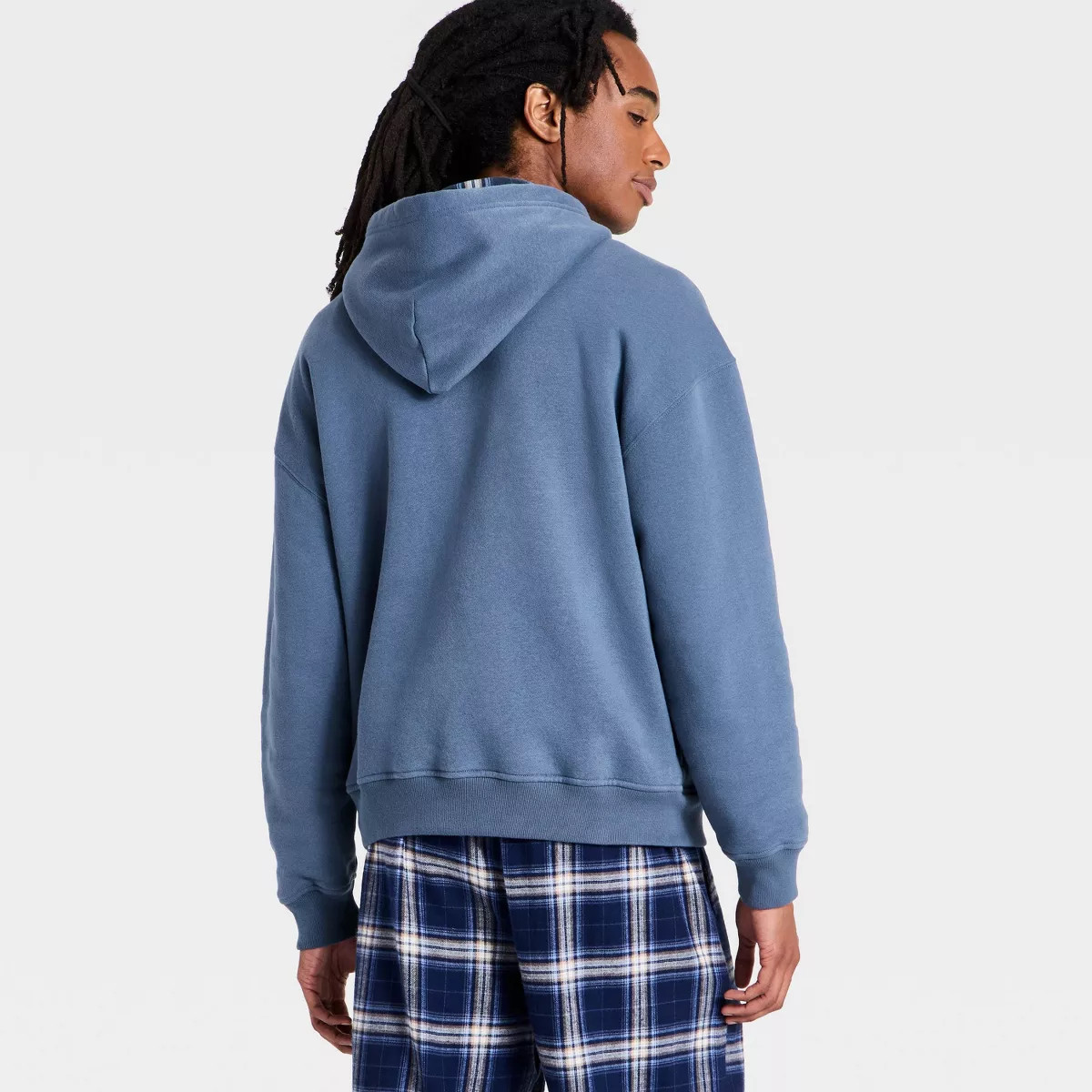 Men's Fleece Hoodie - Blue XL The Hollister Collection at Target | Target