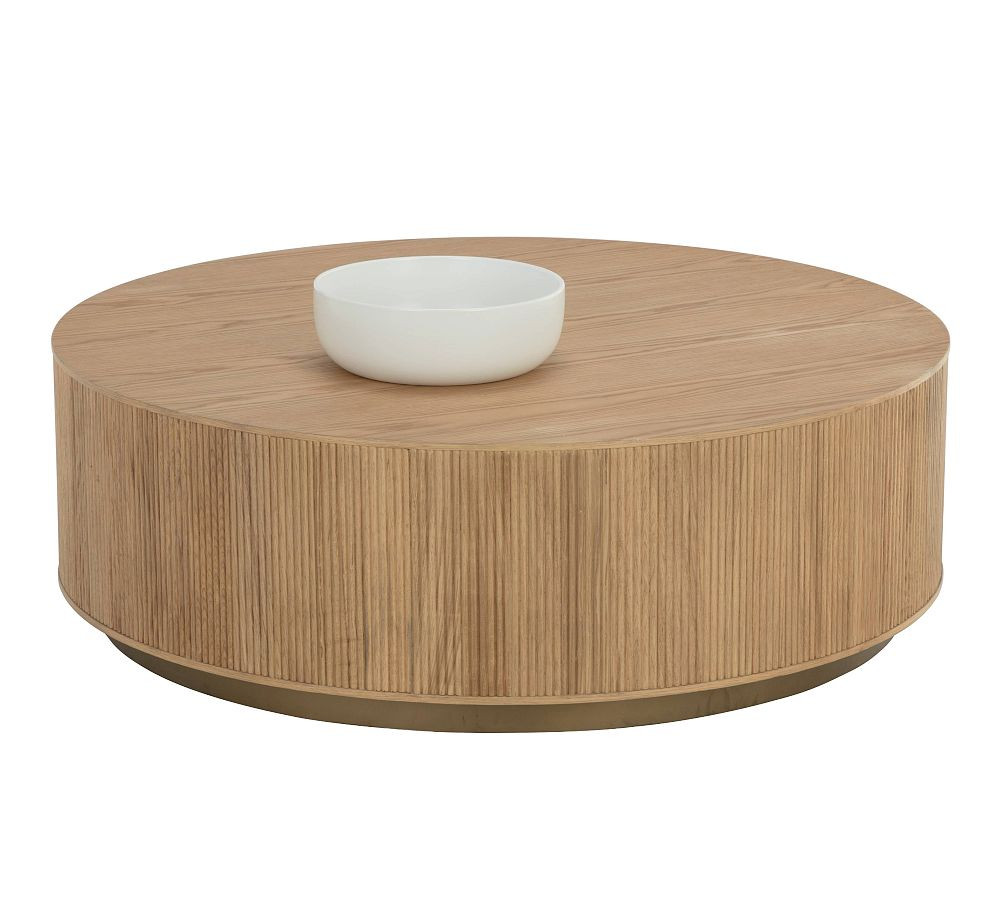 Meadowview Round Coffee Table (47") | Pottery Barn (US)