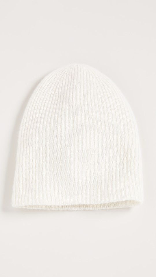 Plush Rib Cashmere Beanie | Shopbop