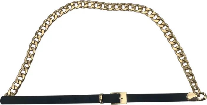 LINEA PELLE Chain Link Belt | Nordstromrack | Nordstrom Rack