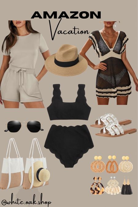 Amazon Vacation must haves | Vacation Outfits | Resort Outfits | Spring Break | 

#LTKswim #LTKfindsunder50 #LTKover40